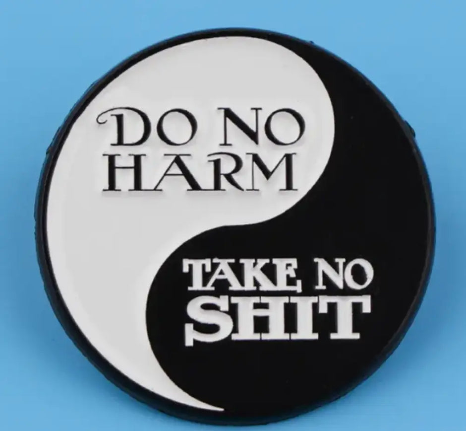 ✨🔮 Magical Enamel Brooch Lapel Pins – Mystical Flair for Any Outfit! 🌙🧙♀️ - Do No Harm Take No Shit - Clothing & Apparel