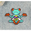BROOCH LAPEL ENAMEL Magical Pins Pin (Page 2) - Zen Frog - Clothing & Apparel
