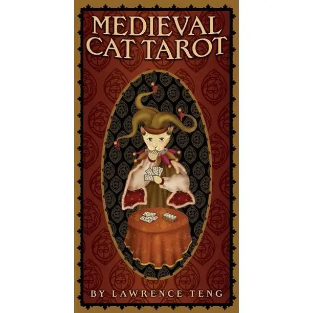 🐾✨ Medieval Cat Tarot – 78-Card Deck and Guidebook – Aristocratic Wisdom Feline Flair and Esoteric Symbolism 🏰 - Tarot