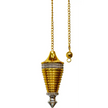 🔮✨ Metal Chambered Pendulums – Assorted Mystical Tools! ⚖️🌈 - Large Brass - Pendulums & Mats