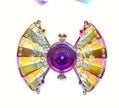 Metallic Rainbow Colored Fidget Spinners with Smooth Spin - Ornamental Fan - Chilling Out Accessories
