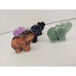 🐘✨ Mini Elephant Carving (Intuitive Pick) – Wisdom Luck and Strength in Crystal Form 🌈