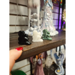 Little Stone Carvings- Owl Gnome Fairy Mushroom Llama Middle fingers and Bats - fairy