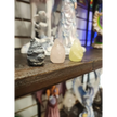 Little Stone Carvings- Owl Gnome Fairy Mushroom Llama Middle fingers and Bats - gnome