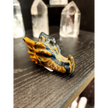 🐉✨ Mixed Material Crystal Dragon Heads – 3’’ – Mystical Guardians & Unique Energy Blends! 🌈 - Tigers Eye - Carvings