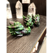 🐉✨ Mixed Material Crystal Dragon Heads – 3’’ – Mystical Guardians & Unique Energy Blends! 🌈 - Ruby Fushcite - Carvings