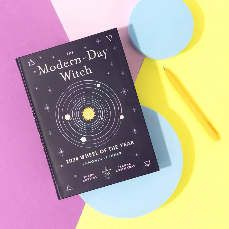 Modern-Day Witch 2024 Wheel of the Year 17-Month Planner - Tarot Decks & Divination