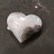 Incredible Moss Agate Palmstones and Hearts - Heart - PALM