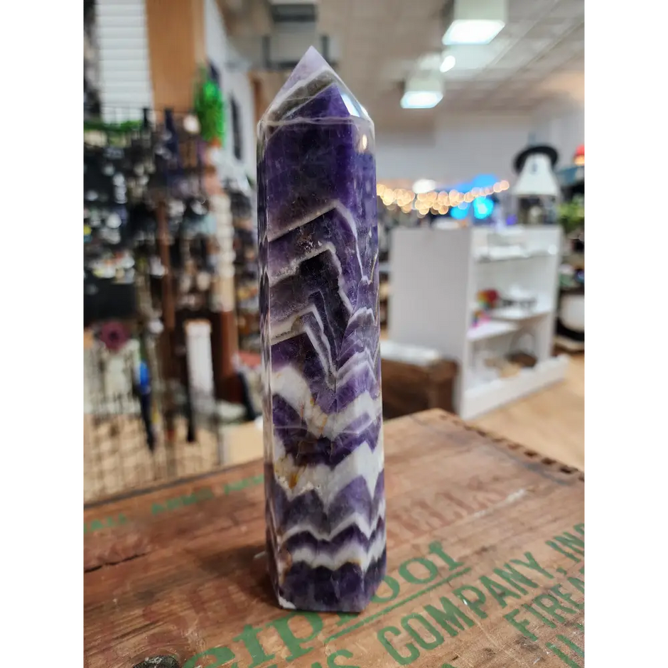 💜✨ Mystical Elegance: Dream Amethyst Towers – Intuition Tranquility & Spiritual Beauty! 🌙 - 10 - 7 3/4’’ - Towers