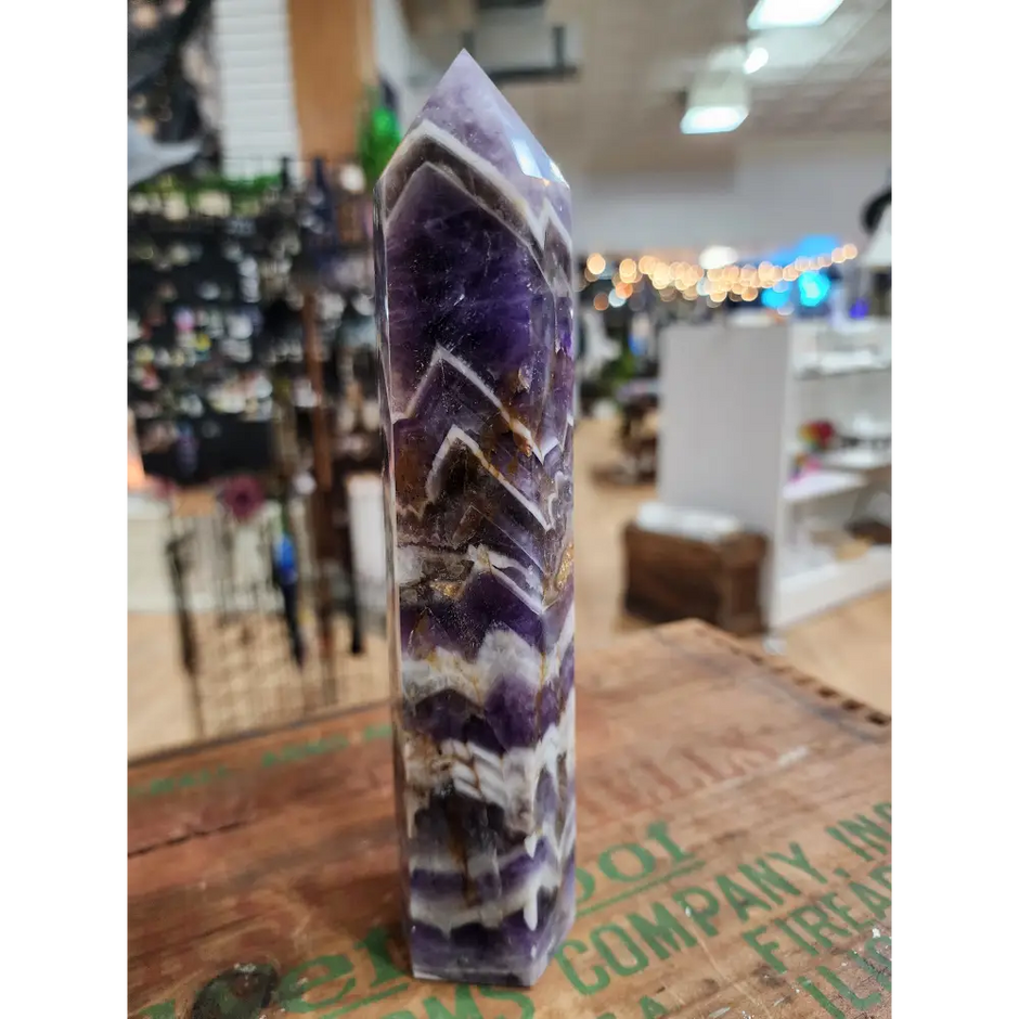 💜✨ Mystical Elegance: Dream Amethyst Towers – Intuition Tranquility & Spiritual Beauty! 🌙 - 8 - 7 3/4’’ - Towers