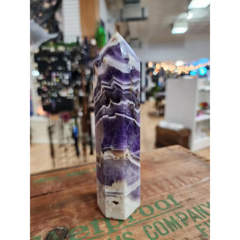 💜✨ Mystical Elegance: Dream Amethyst Towers – Intuition Tranquility & Spiritual Beauty! 🌙 - 16 - 6 3/4’’ - Towers