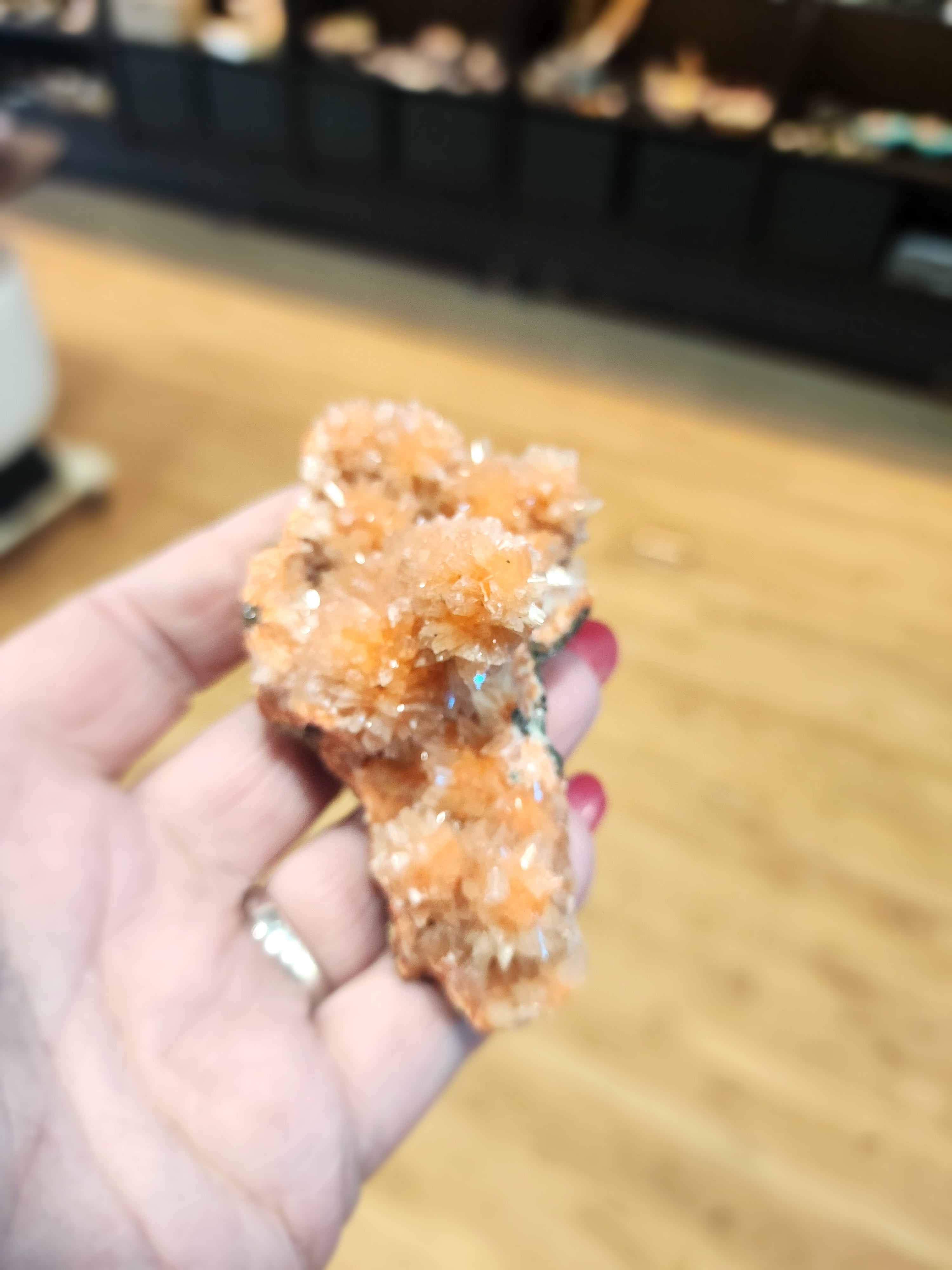 Orange Zeolite Cluster - 2 - Specimens