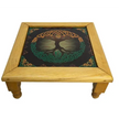 Pagan Altar Tables with Glass - Tree of Life - Altar Supplies