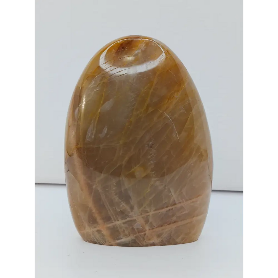 🌸✨ Peach Moonstone Freeforms 3.75’’ to 4’’ – Nurturing Love and Emotional Healing! 🌙 - 1 - 4’’ - Free Forms
