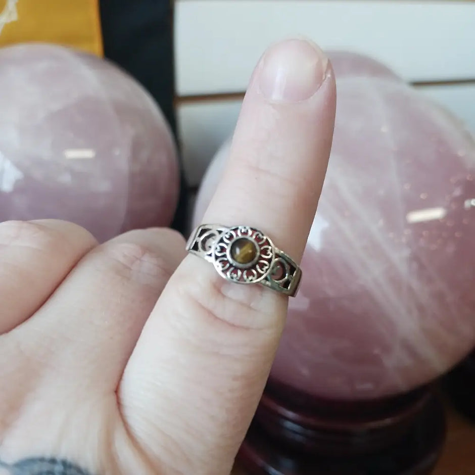 💍✨ Petite Crystal Power Rings – Sterling Silver Plated ✨💍 - Jewelry