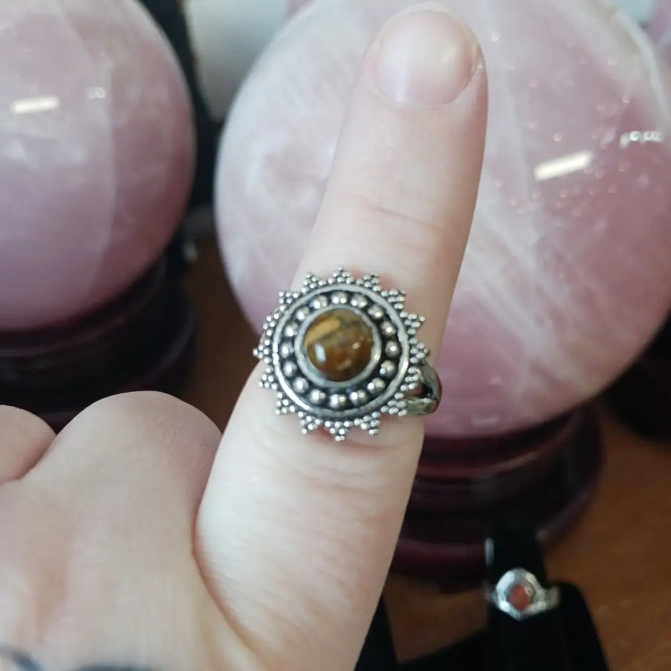 💍✨ Petite Crystal Power Rings – Sterling Silver Plated ✨💍 - Jewelry