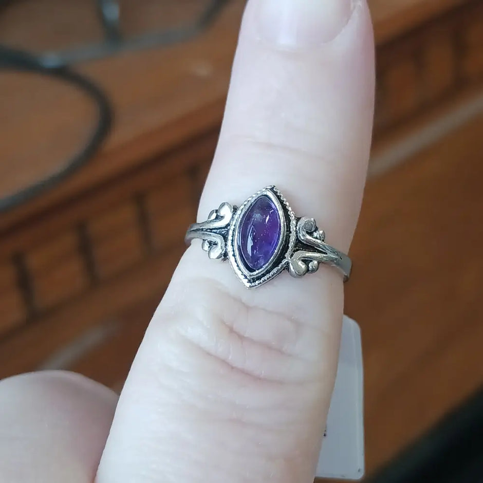💍✨ Petite Crystal Power Rings – Sterling Silver Plated ✨💍 - Jewelry