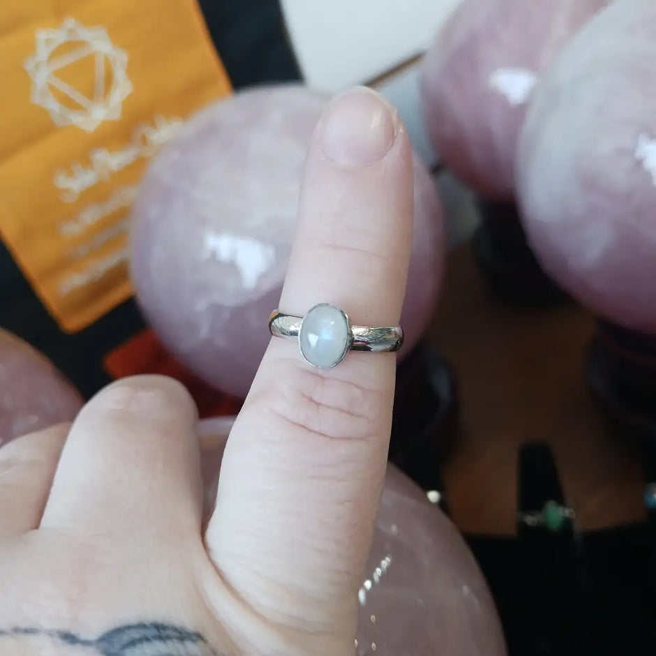 💍✨ Petite Crystal Power Rings – Sterling Silver Plated ✨💍 - Jewelry