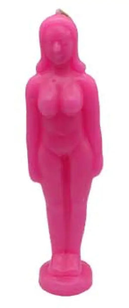 🌸✨ Pink Female Candle (6.75’’) – Self-Love Healing and Heart-Centered Rituals! 💖 - Candles & Accessories