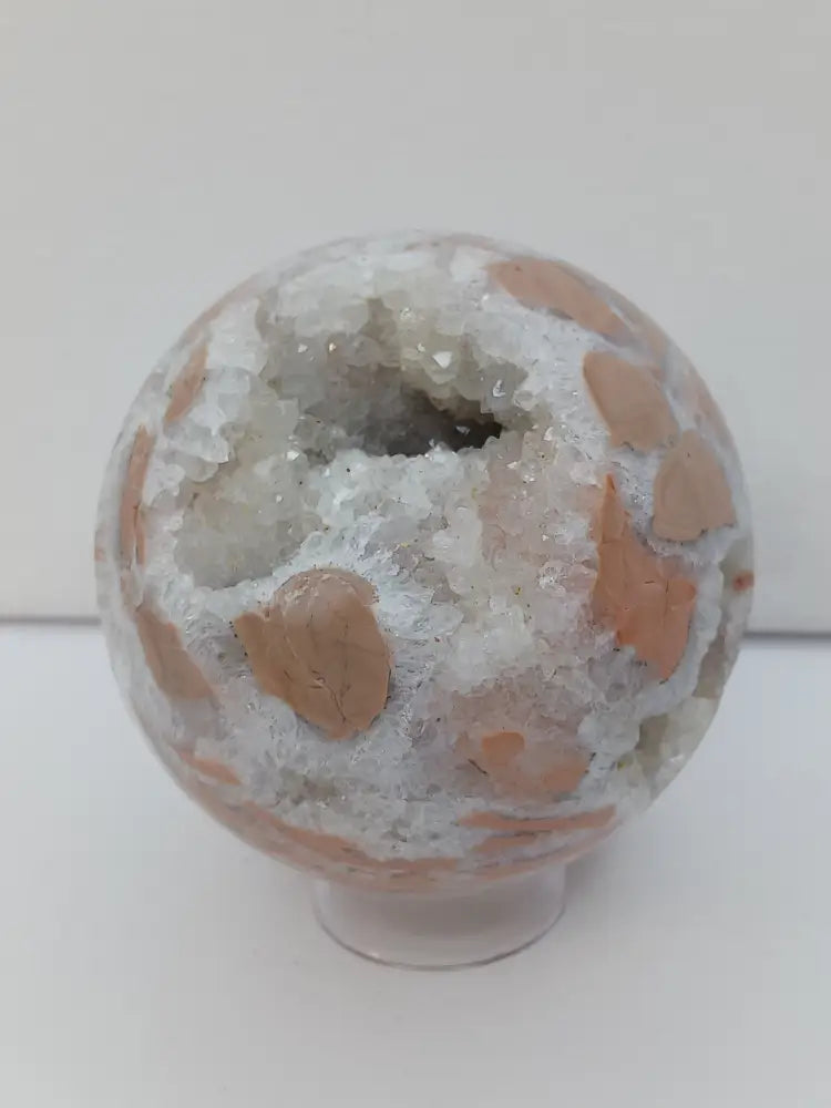 🌸✨ Pink Sakura Agate Sphere – Joy Growth and Gentle Healing ✨🌸 - Spheres