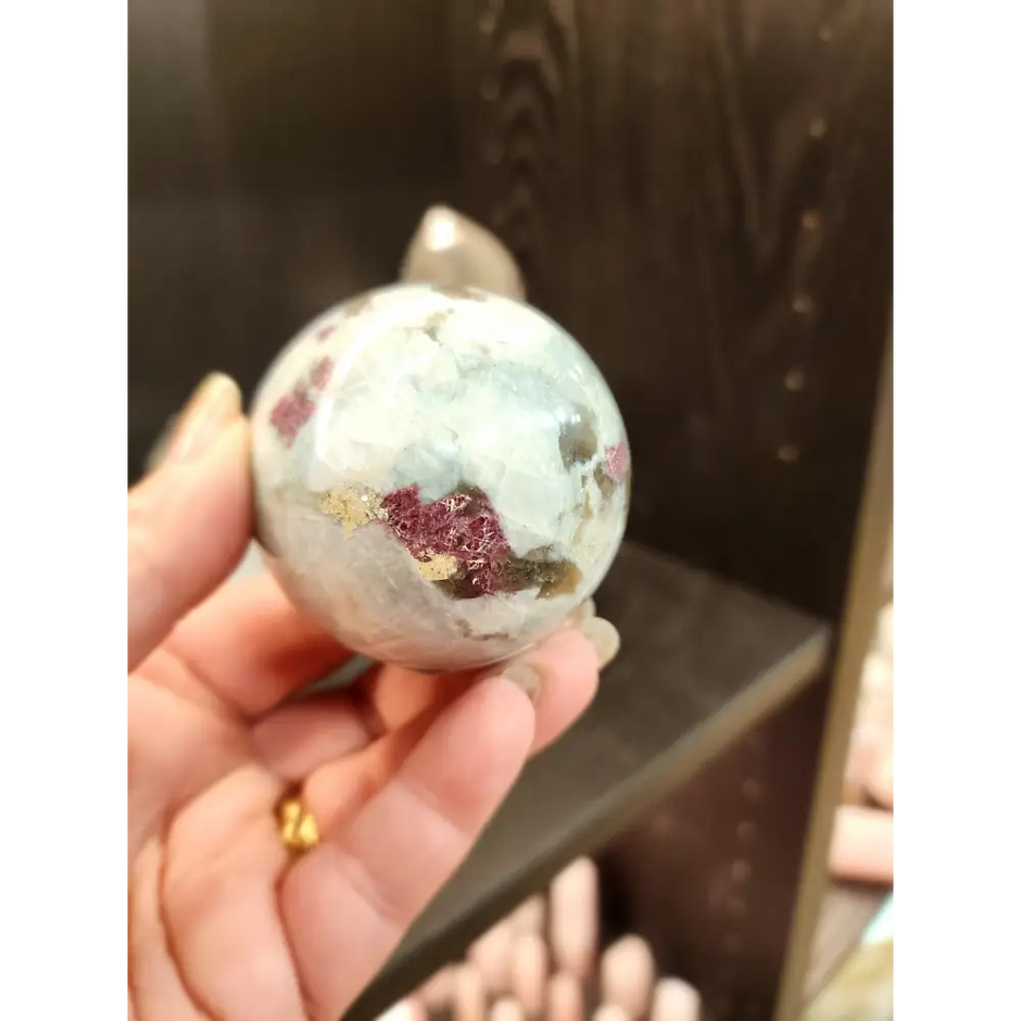 🌸💗 Pink Tourmaline Spheres – Harmonizing Energy Crystals! ✨ - 11 - Spheres
