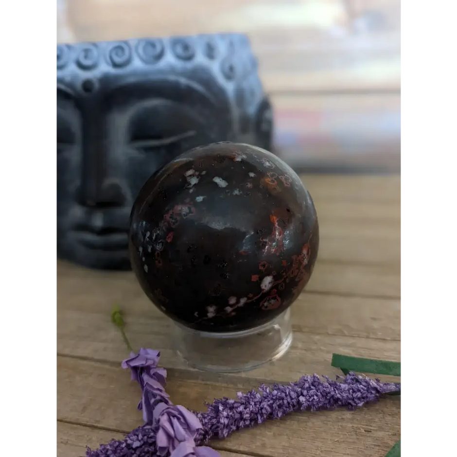 🍇✨ Plum Jasper Spheres – Nurturing Strength & Gentle Balance! ✨🍇 - 2 - Spheres