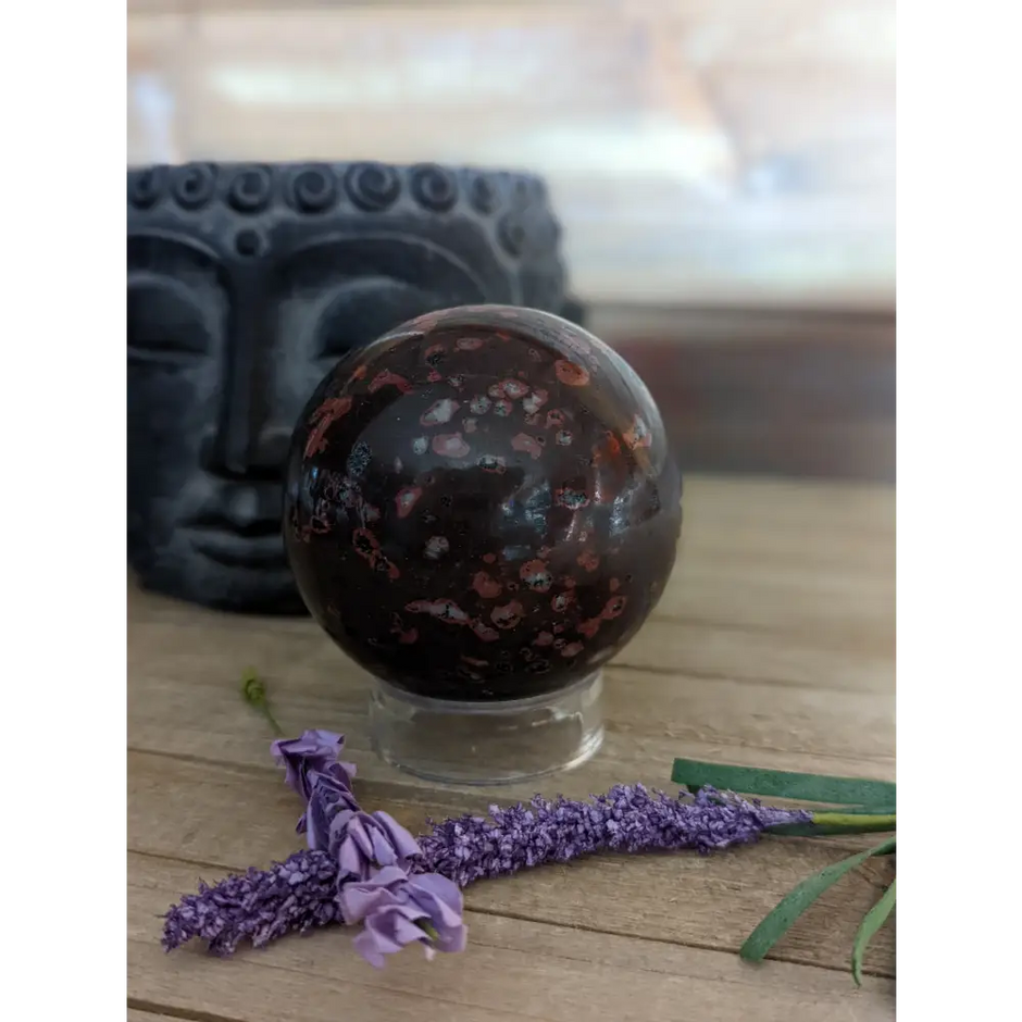 🍇✨ Plum Jasper Spheres – Nurturing Strength & Gentle Balance! ✨🍇 - 3 - Spheres