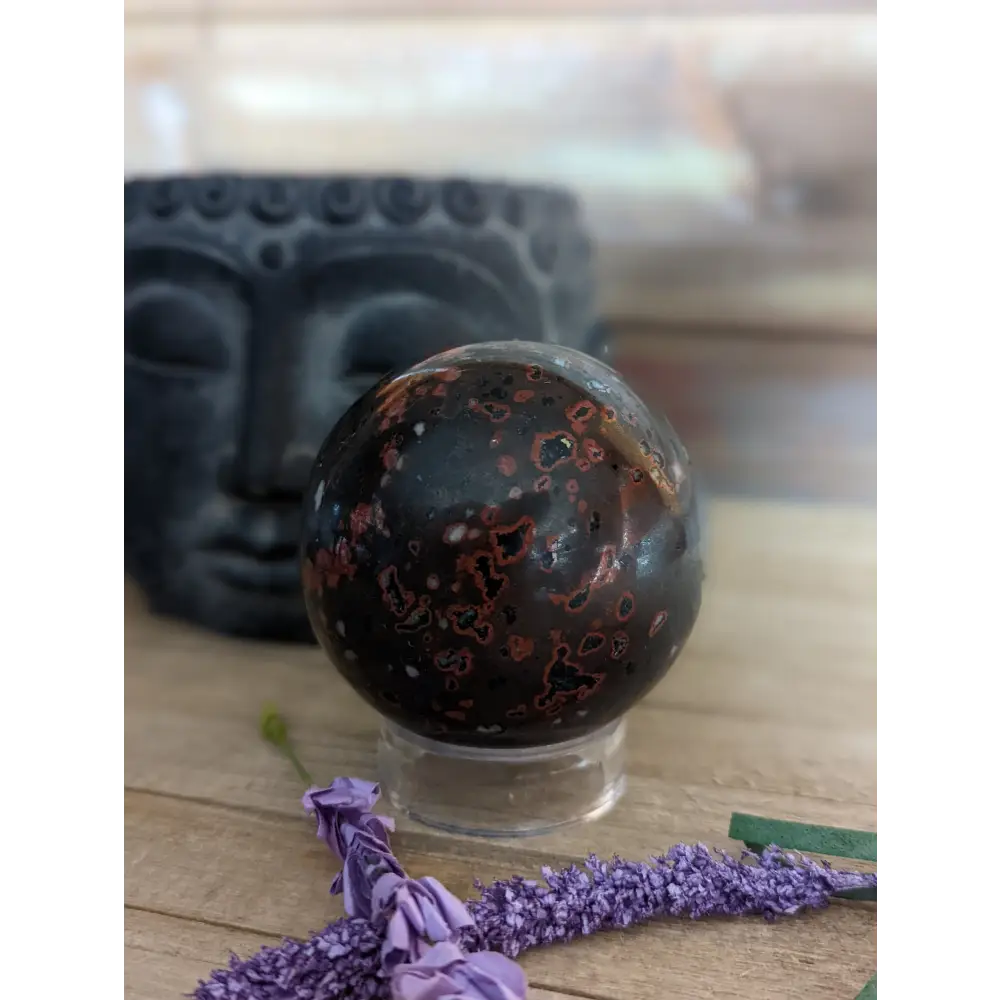 🍇✨ Plum Jasper Spheres – Nurturing Strength & Gentle Balance! ✨🍇 - 4 - Spheres