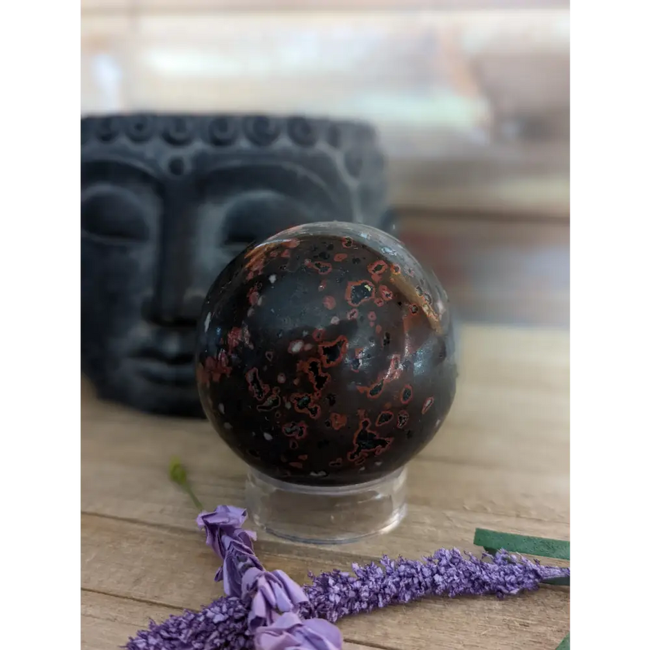 🍇✨ Plum Jasper Spheres – Nurturing Strength & Gentle Balance! ✨🍇 - 4 - Spheres