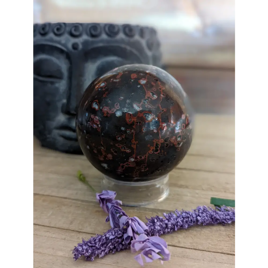 🍇✨ Plum Jasper Spheres – Nurturing Strength & Gentle Balance! ✨🍇 - 6 - Spheres