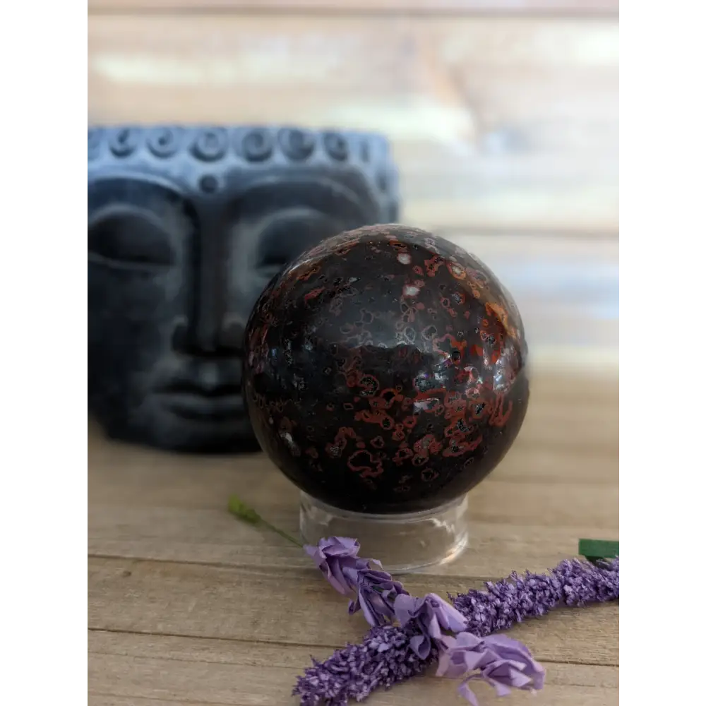 🍇✨ Plum Jasper Spheres – Nurturing Strength & Gentle Balance! ✨🍇 - 7 - Spheres