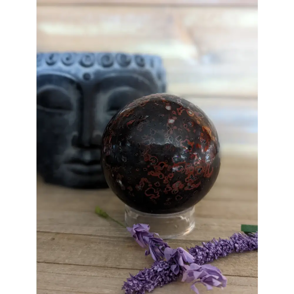 🍇✨ Plum Jasper Spheres – Nurturing Strength & Gentle Balance! ✨🍇 - 7 - Spheres