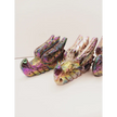 🐉💜 Purple Aura Dragon Head – Sphalerite 4’’ – Power Transformation and Mystical Protection ✨ - Carvings