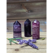 Purple Fluorite Cylinder Tower - Towers