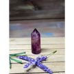 Purple Fluorite Cylinder Tower - 2 - Towers