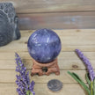 Purple Fluorite Sphere (1 3/4’’ to 3 1/2’’) – Intuition & Focus Crystal | The Mystical Moons - 13. FLUORITE SPHERE - 2