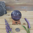 Purple Fluorite Sphere (1 3/4’’ to 3 1/2’’) – Intuition & Focus Crystal | The Mystical Moons - 9. FLUORITE SPHERE - 2