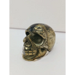 💀✨ Pyrite and Quartz Skull 2’’ – Abundance Clarity and Protection 💛 - 4 - Carvings