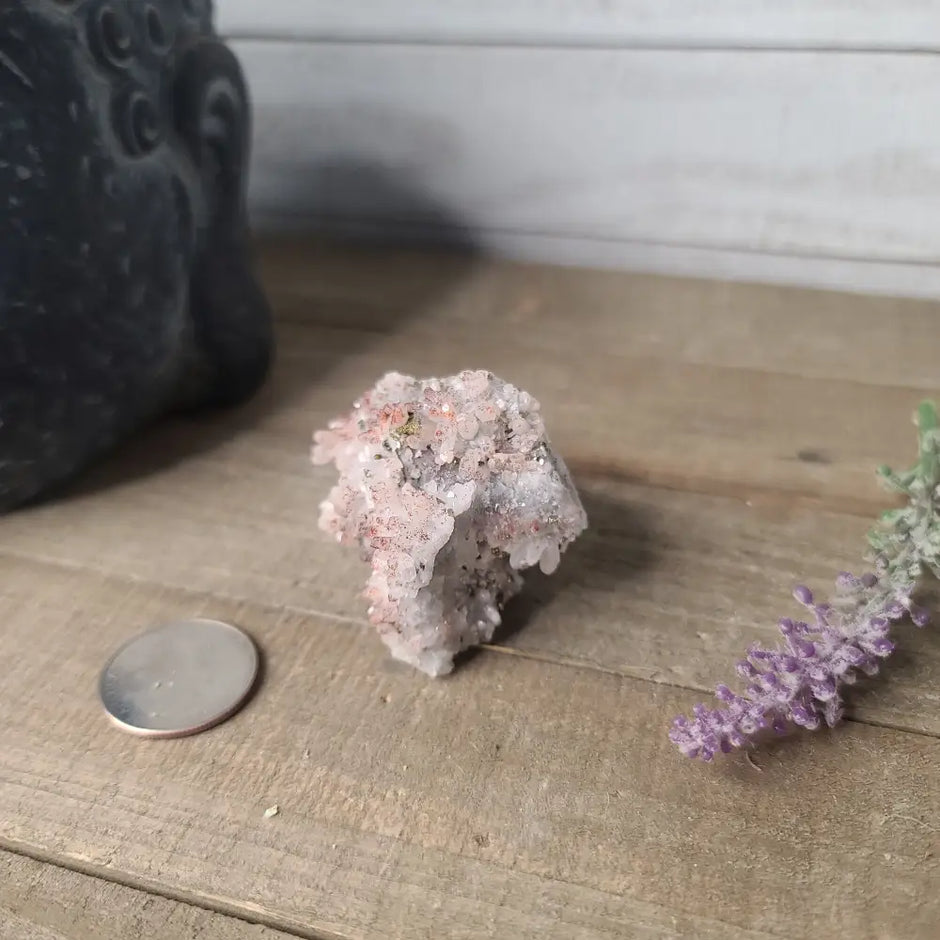 Pyrite on Quartz Clusters - 5 - Specimens