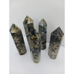 ✨🖤 Pyrite with Black Quartz Tower 3.75 to 4 Inch – Manifestation Protection and Magnetic Abundance 🖤✨ - Towers