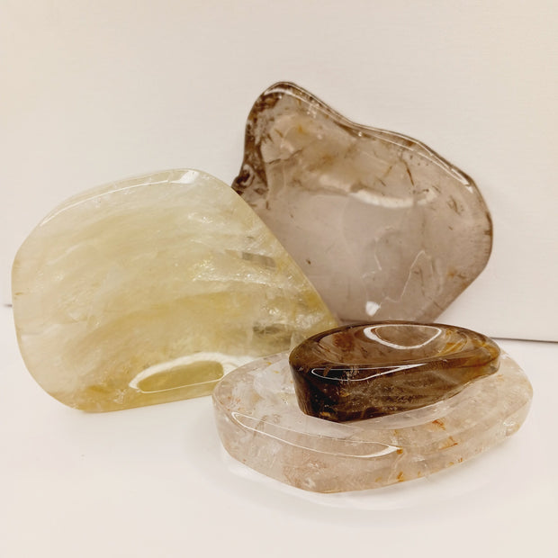 🤍✨ Quartz Crystal Bowl – Clarity Amplification and Sacred Storage 🌟 - Carvings