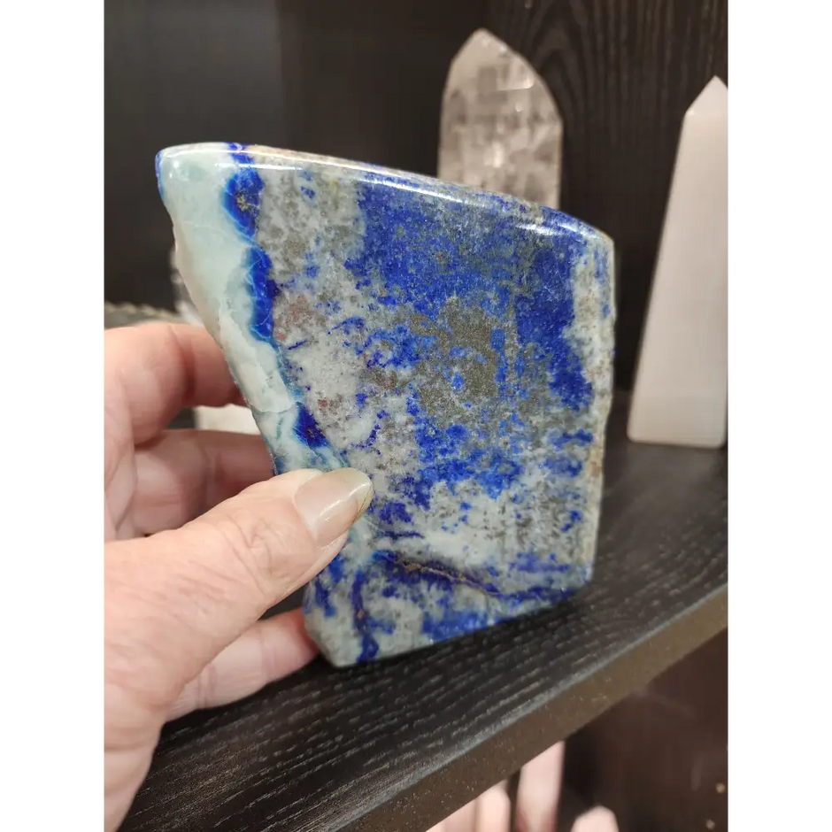 🔷✨ RARE Afghanite Freeform – Rare & Enlightening Crystal Sculpture! 🌟 - Free Forms