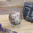 💚🌸 RARE! Green Sakura Flower Agate – Renewal Heart Healing and Blossoming Growth! 🌸💚 - Spheres
