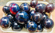 ❤️🧡 Red Amber Spheres – Ancient Warmth and Energizing Vitality! 🧡❤️ - Spheres