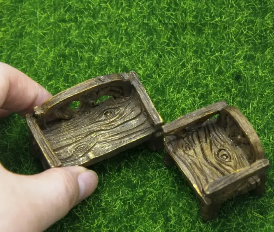 Rattan Resin Chairs for Fairy Gardens - Fairy Gardens