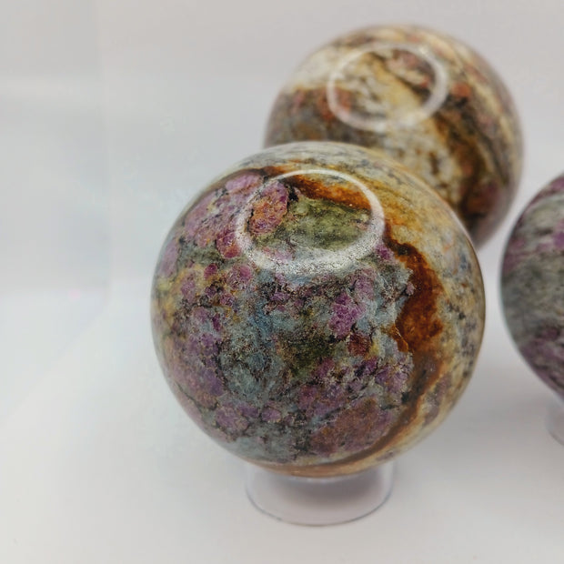 Pink Tourmaline Sphere (2.5"–3") – Otherworldly Sparkle and Heart-Soothing Beauty