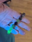 Volcano Agate Bracelet (10mm) – UV Reactive Stretchy Crystal Bracelet
