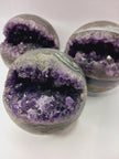 Amethyst Cluster in Black Matrix 3.25 to 4.25 Inch – High Quality Amethyst