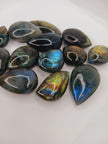 Labradorite Teardrops (1.25 Inch to 1.75 Inch) – Intuition, Protection and Gorgeous Flash