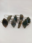 Labradorite Silvertone Bangles – Protection, Intuition and Gorgeous Flash Jewelry